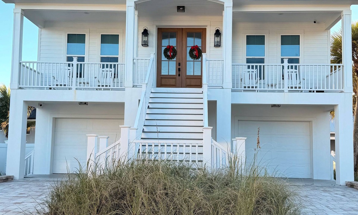New Smyrna Beach House | 6 Bed/6.5 Bath-The Tatum House - Main House -Direct Oceanfront