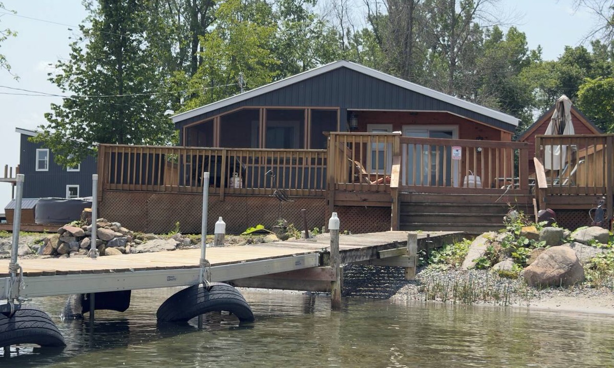 South Glengarry Cottage | A cozy riverfront cottage, Grandfather’s Landing cottage provides it all!