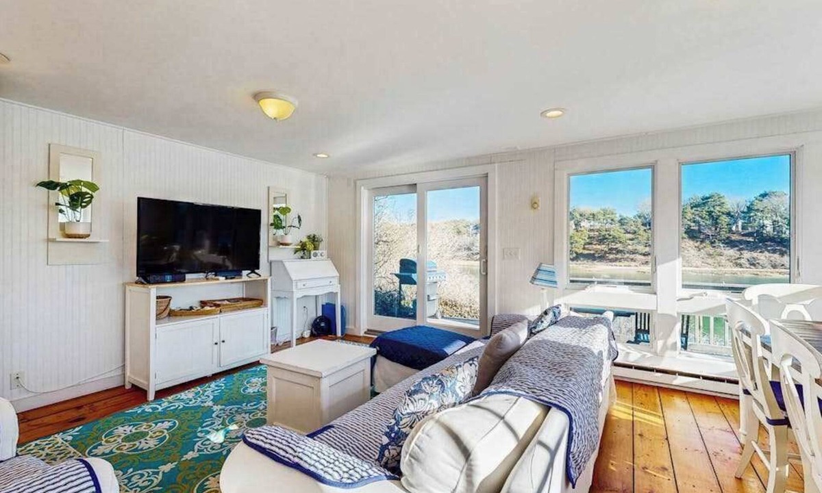 West Chatham House | Breathtaking Riverfront Home with a Lovely Deck, Close to Beach - Dogs OK