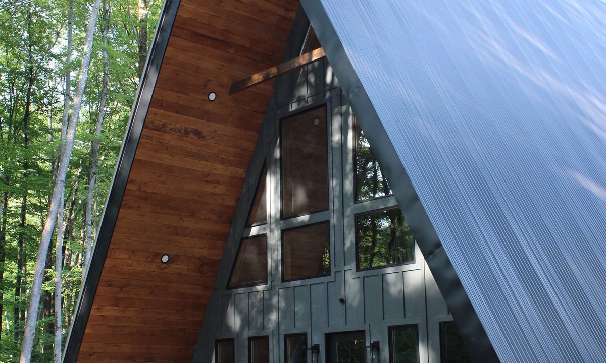 Monticello Cabin | New Custom A-Frame in Swinging Bridge Lake Community