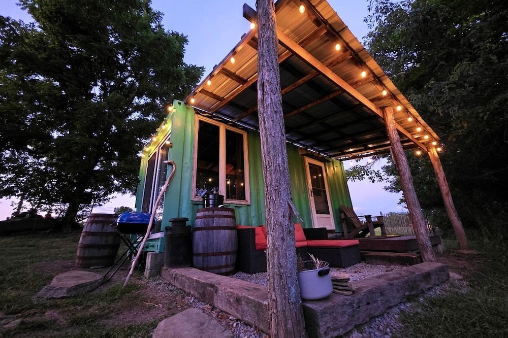 Jonesville Cabin | Rustic Container Accommodation for Glamping in Kentucky