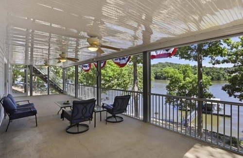 Stover House | 4 Bed 3 Bath Lakefront Home with Private Dock