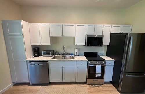 Hot Springs Apartment | Apt. 3 Stream View Apartment in the Heart of Hot Springs
