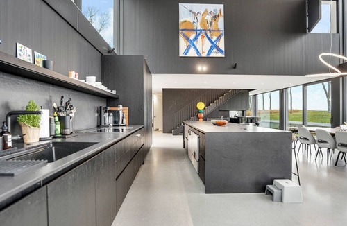 Village of East Hampton House | Bayfront Modern home in East Hampton, Private Pool, Completely Private