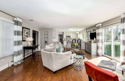 Wading River House | Furnished North Fork Estate | Pool & Hot Tub