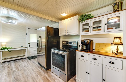 Roach House | Lakefront Ozarks Home w/Private Dock & Patio!