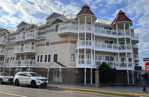 Seaside Heights House | Luxury 4BR+4BA Ocean Views with Pool steps from Boardwalk! Linens + Beach Badges