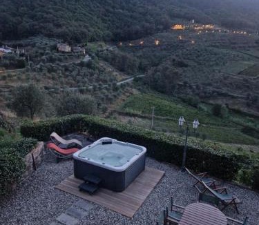 San Michele di Moriano Ski Chalet | Mammolino - Medieval Mini-villa with Jacuzzi and stunning views