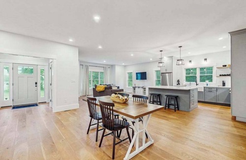 Mashpee House | Modern Luxe on the Cape | Sleek Design, Central Air, Serene Views