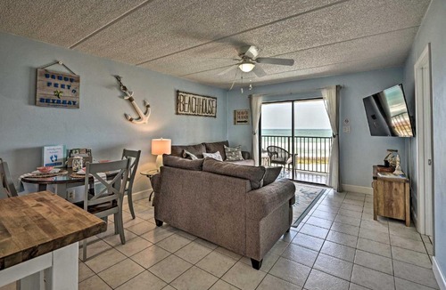 Ormond-by-the-Sea House | Oceanfront Ormond Beach Getaway w/Balcony!