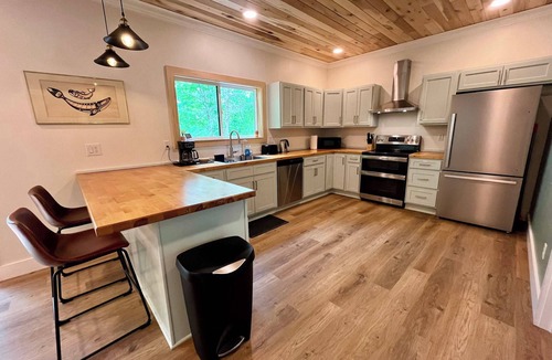 Campton Cabin | Stepping Stone - Private, Hot Tub, Pet Friendly