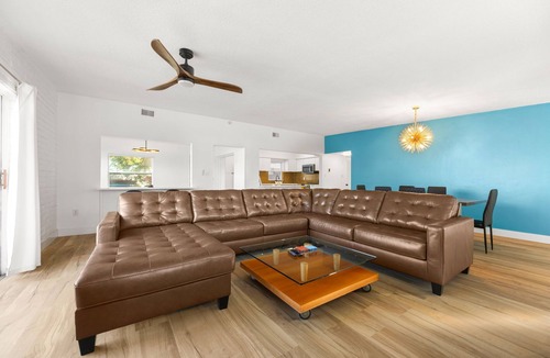 Apollo Beach House | Waterfront Home -Private Dock,Pool,Hot Tub,cold plunge, Kayaks, Paddleboards,