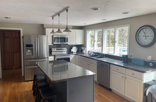 West Chatham House | Waterfront private beach on freshwater pond with beach in own backyard !
