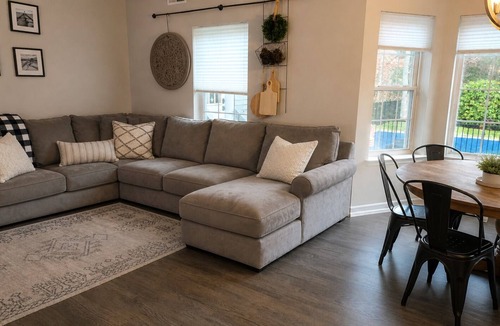 Westhampton House | Westhampton Retreat: Pool, 5BR, Private Yard, Gym, Golf Simulator