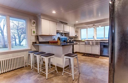 Teall Beach House | Wide Open Views: lakefront home with hot tub