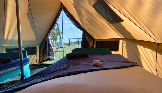 Beachfront Glamping Tent