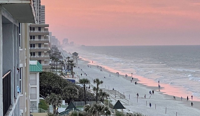 Beautiful 4 Bedroom 3 Bath Ocean front condo Daytona Beach Shores.