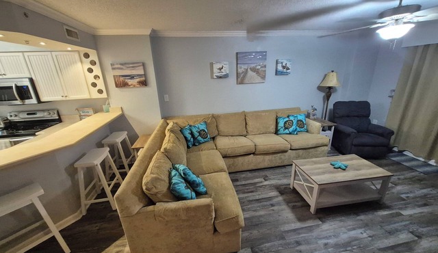 Camdyn's 2 king bedroom oceanfront condo in peaceful Ormond Beach