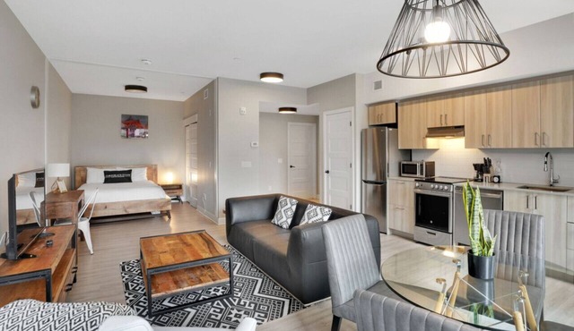 Luxe 1BR Apt with Skyline Views near Bytown Museum