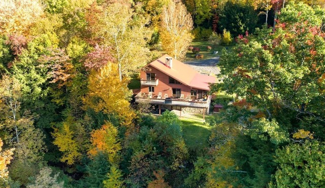 Rustic-Chic Escape with Hot Tub, Fire Pit & Scenic Views in Pine Hill, New York