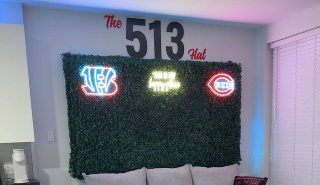 The 513 Flat II! Pool & River View! Free Gated Parking! Walk to Banks & Stadium!