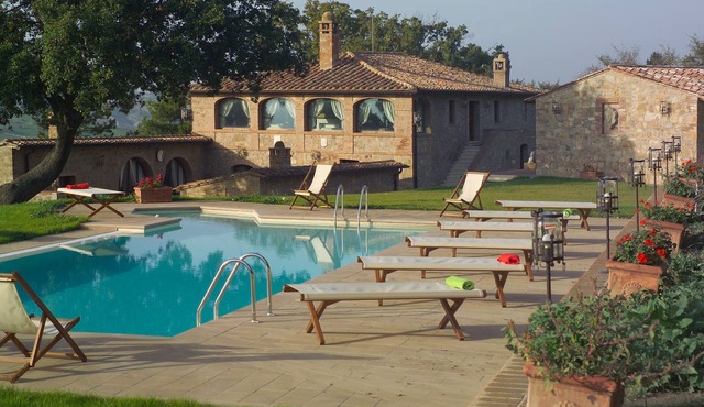 Villa in Monticchiello with pool,Airconditioning,BBQ,Garten,Table tennis,sleep14