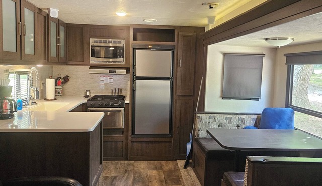 Wildwood camper #5 at Heaven's Ridge Campground